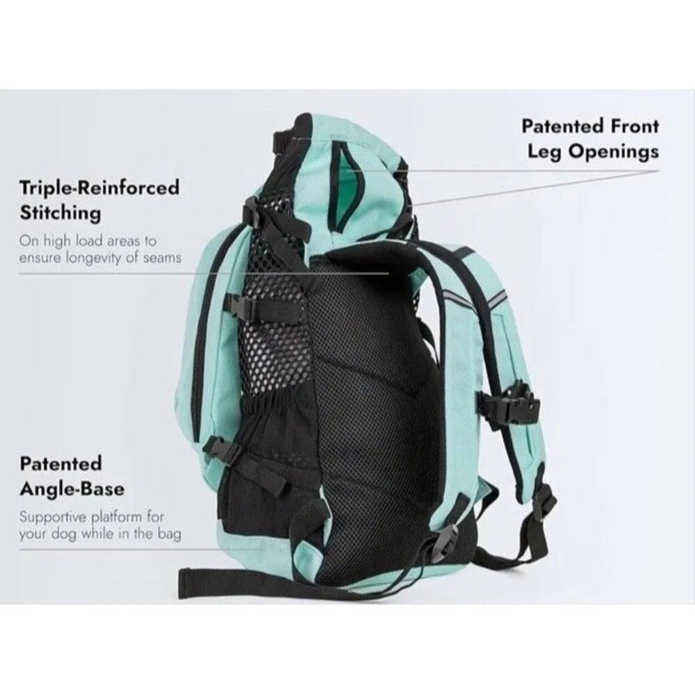 K9 Sport Sack Plus 2 Backpack Dog Carrier With Storage Bag Size S
